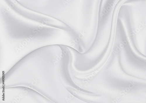 Smooth elegant white silk can use as fine background