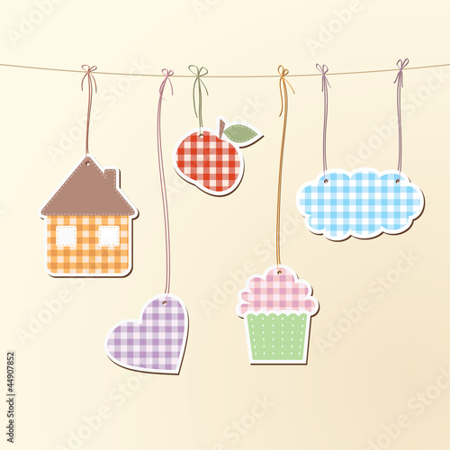 Cute objects on strings