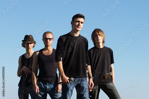 Valokuva Rock band poster