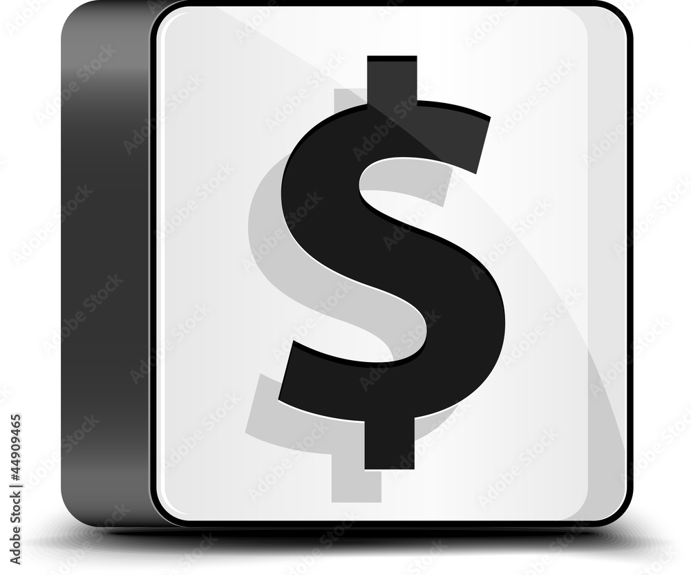 Dollar button Dollar button
