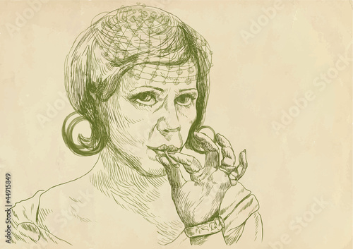 smoker (drawing)