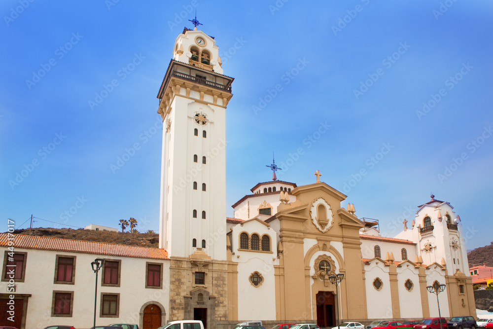 Basilica de Candelaria in Tenerife at Canary Islands