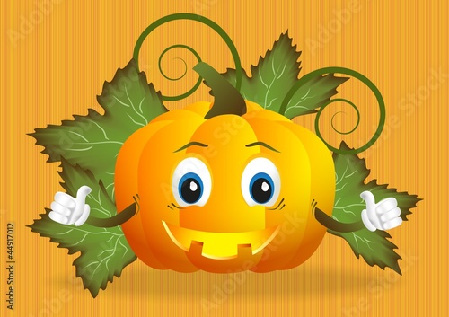funny pumpkin