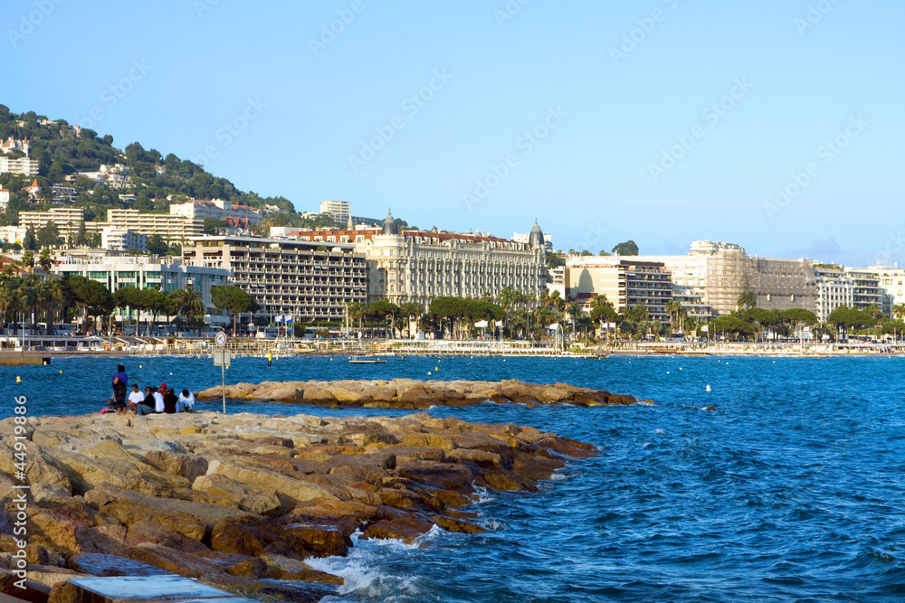 Azure coast of france, Cannes resort