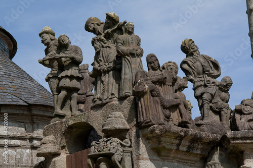 Le calvaire de Guimiliau, Finistère, Bretagne