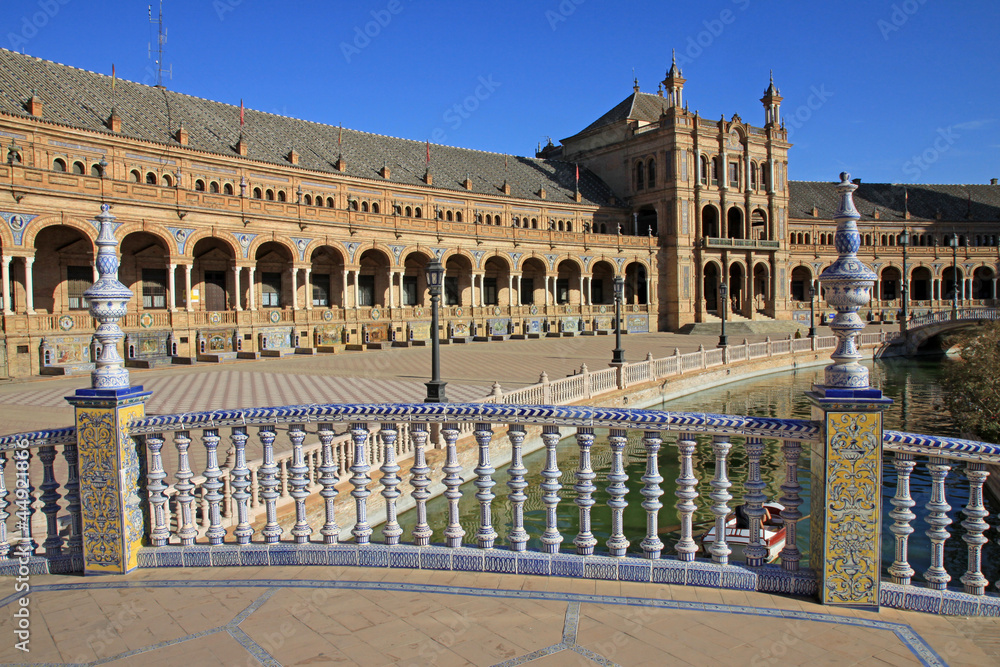Fototapeta premium Plaza de Espana - Sevilla - Espana
