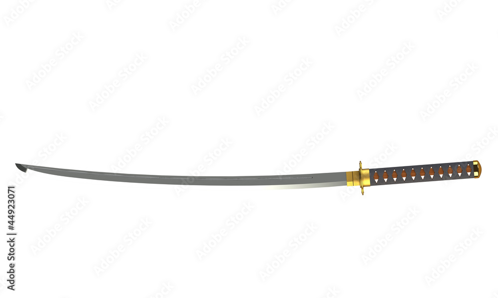 Katana (3D xray blue transparent) Katana (3D xray blue transparent)