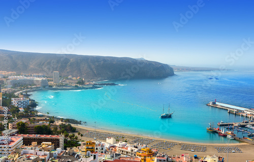 Los Cristianos beach in Arona Tenerife south