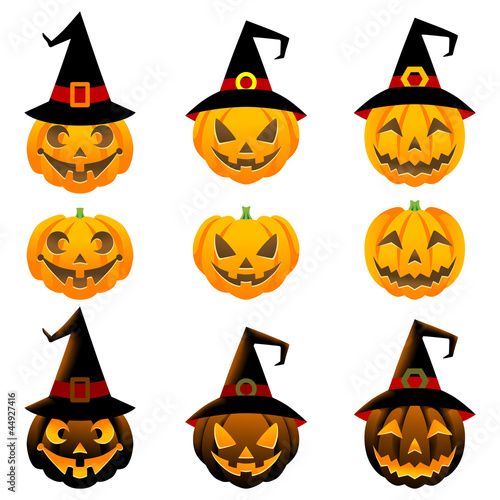 Jack-o'-Lantern set