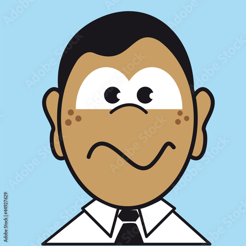 visage expression figure portrait triste malheur