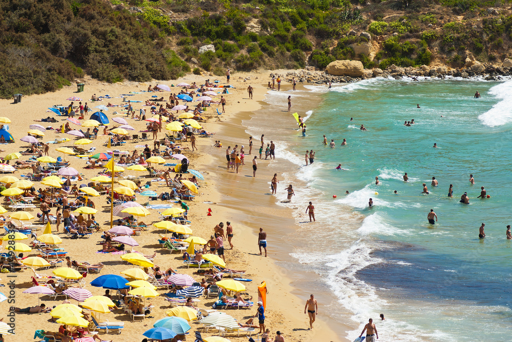 beaches in Malta