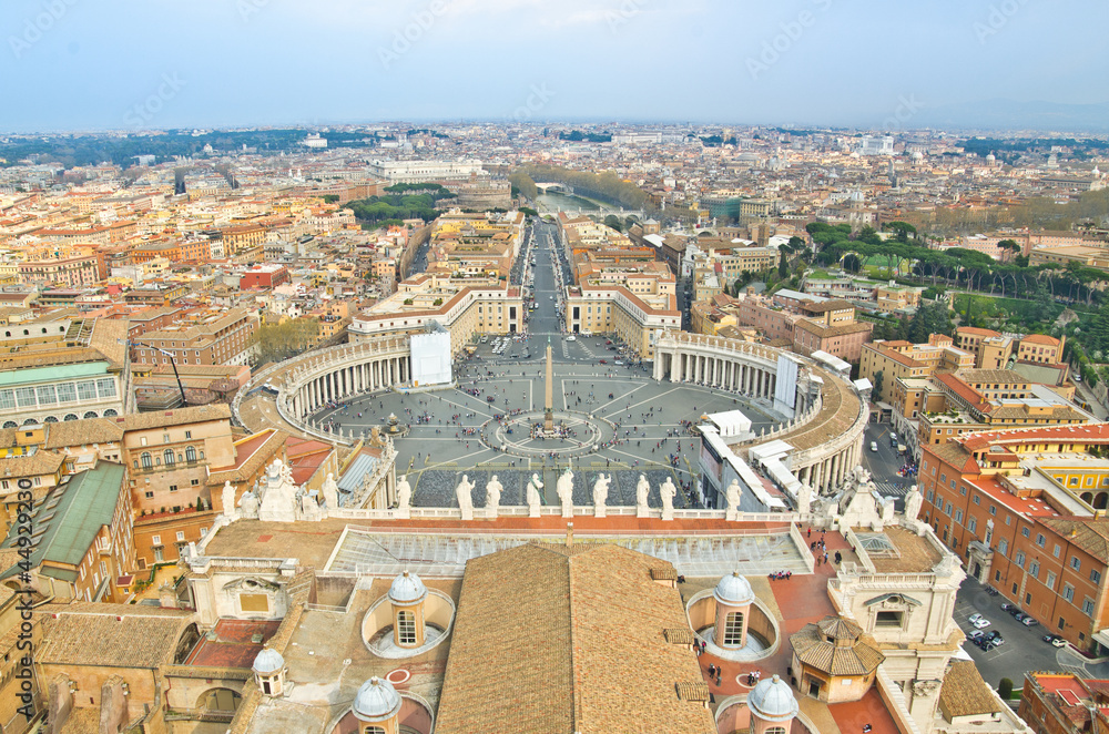 View of St. Peter's Square, Vatican