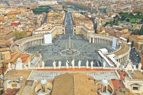 View of St. Peter's Square, Vatican