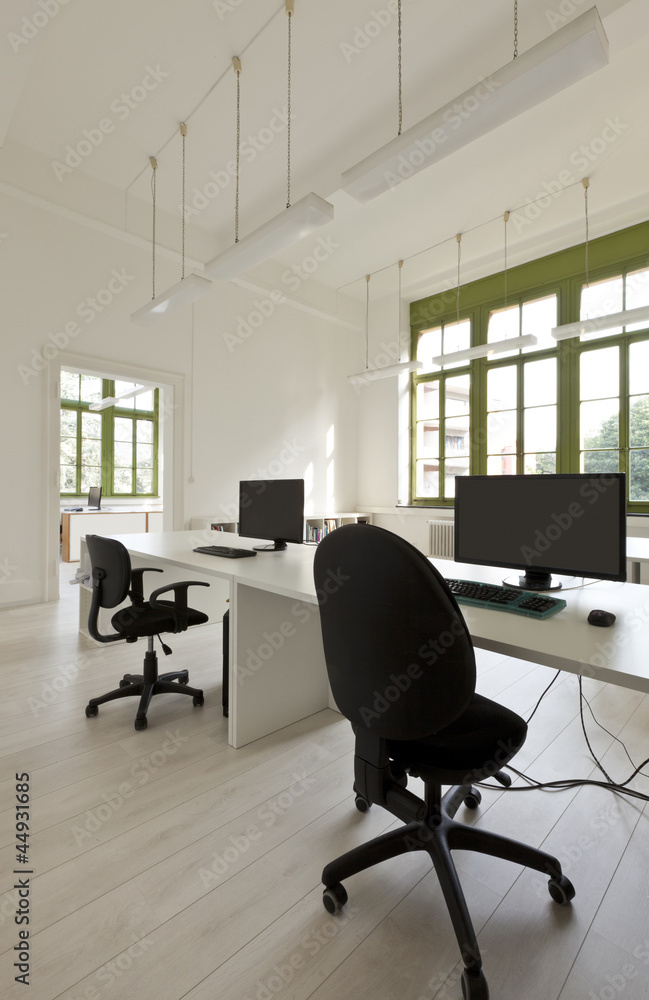 interior, office with furniture, computers interior, office with furniture, computers