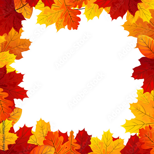 Vector Illustration of an Autumnal Background