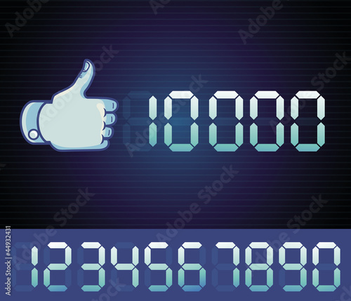 like counter for social media page