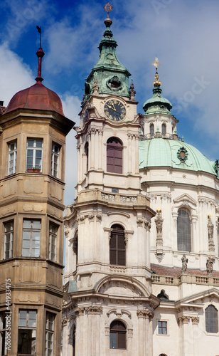 Prague, St. Mikulash's church (St. Nikolay)