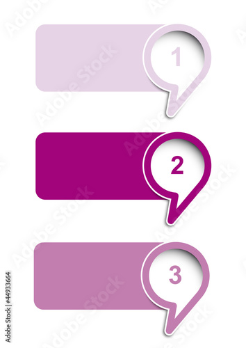 Vector faq labels