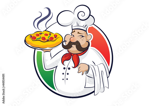 cook pizza