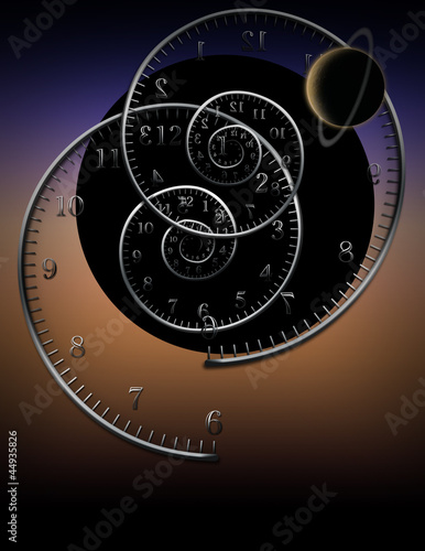 Slika na platnu The Myth of Time