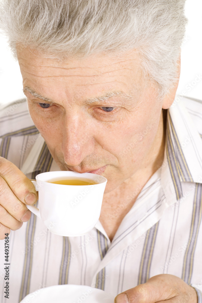 Fine elderly man Fine elderly man