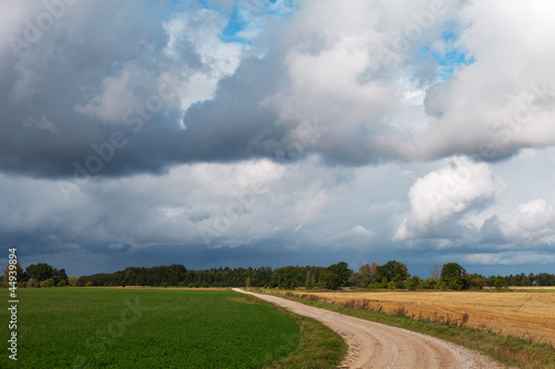 Wallpaper Mural Gravel road. Torontodigital.ca