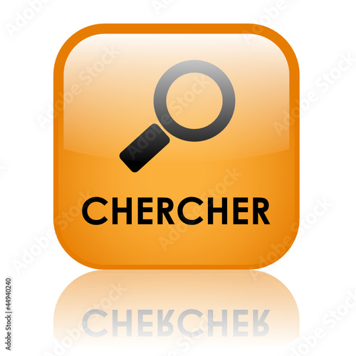Bouton Web "CHERCHER" (rechercher trouver en ligne internet go)