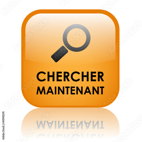Bouton Web "CHERCHER MAINTENANT" (rechercher trouver internet)
