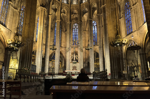 Photography Presbiterio y Altar Mayor de La Catedral de Barcelona