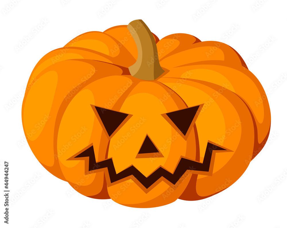 Jack-O-Lantern. Vector Halloween pumpkin. Jack-O-Lantern. Vector Halloween pumpkin.