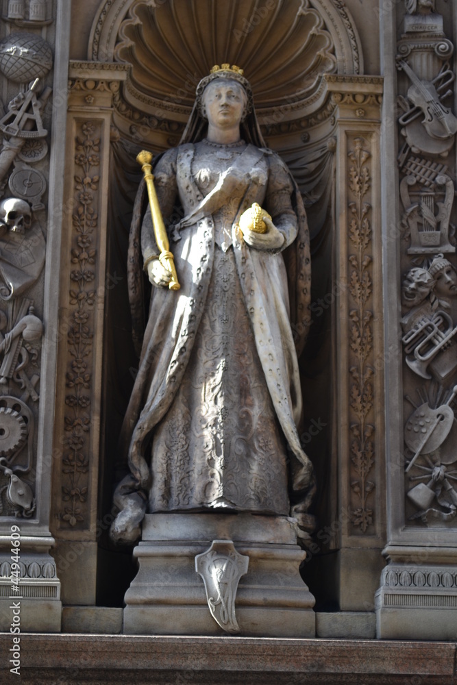 Obraz premium statue londonienne