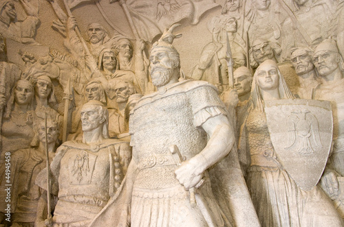 Statue Of G. K. Skanderbeg, Kruja photo