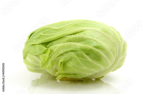 Cabbage isolated on white © antpkr