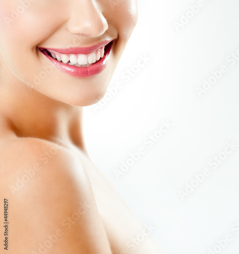 woman with a beautiful smile