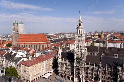München Blick von St. Peter