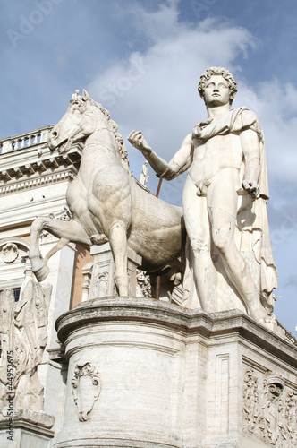 S.P.Q.R-Pollux Statue-I-Rome