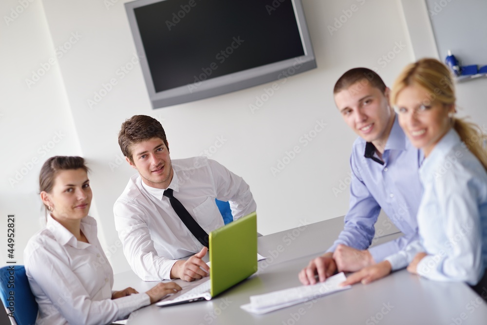 business people in a meeting at office business people in a meeting at office