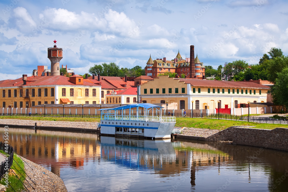 historical district of Ivanovo in summer