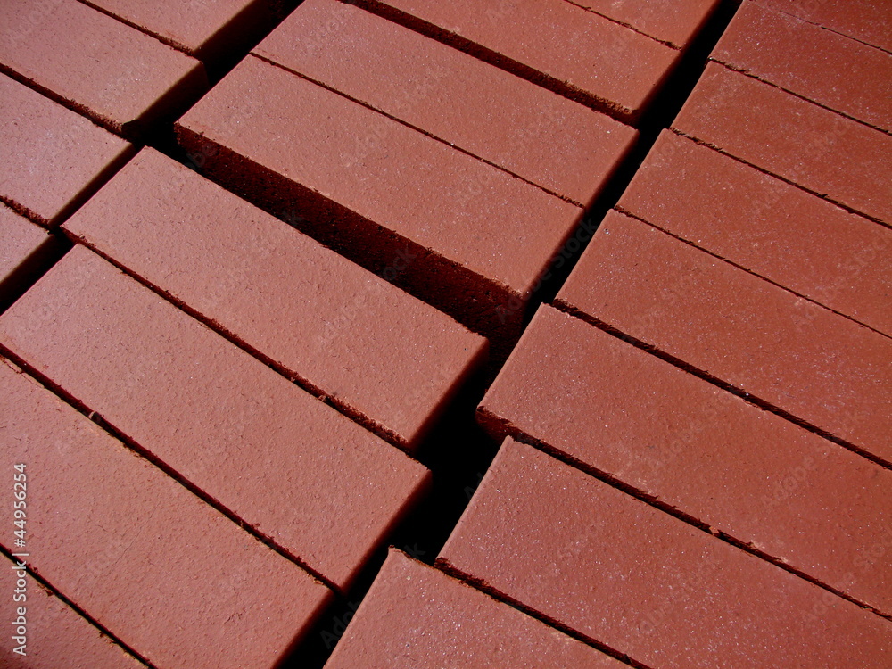 viele rote ziegelsteine StockFoto Adobe Stock