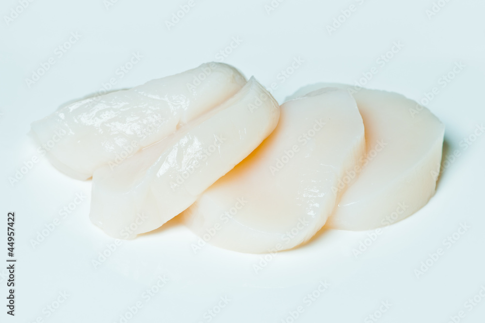 Sashimi noix de st jacques Sashimi noix de st jacques