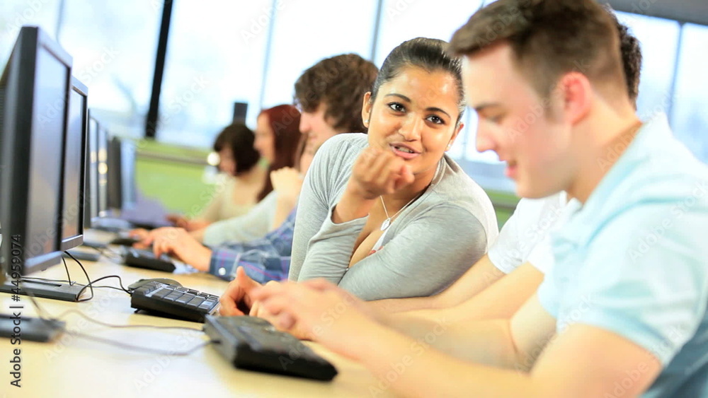 Diverse classmates education in university lecture Diverse classmates education in university lecture