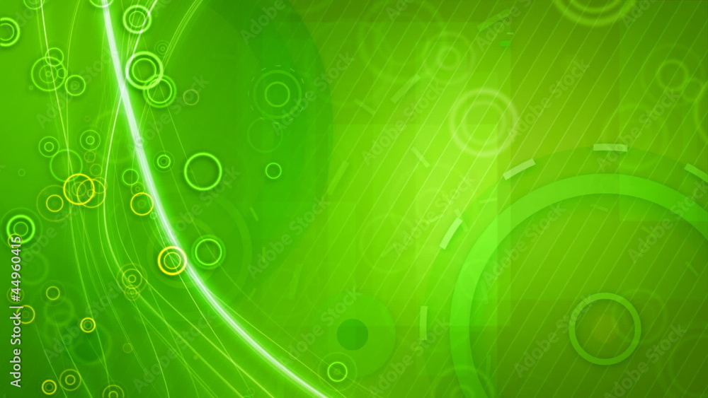 green circles and lines seamless loop background green circles and lines seamless loop background