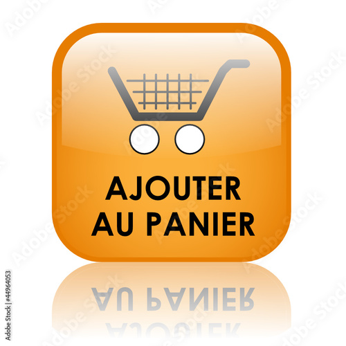Bouton Web "AJOUTER AU PANIER" (commander commerce électronique)