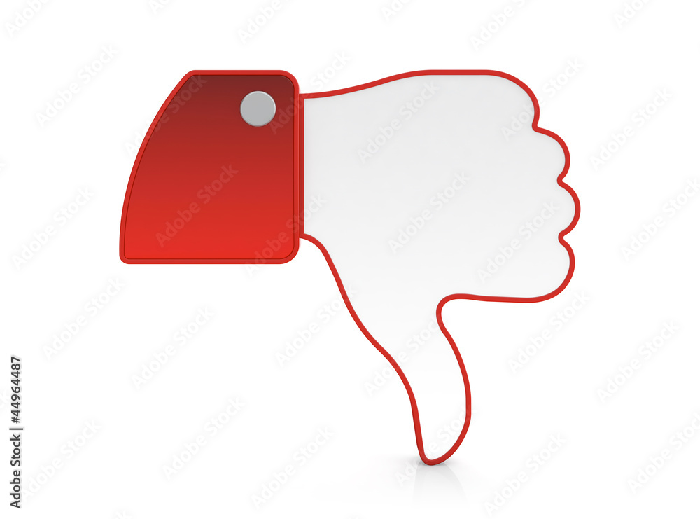 Thumb down Thumb down