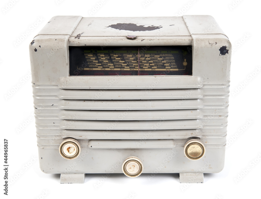 Fototapeta premium altes radio