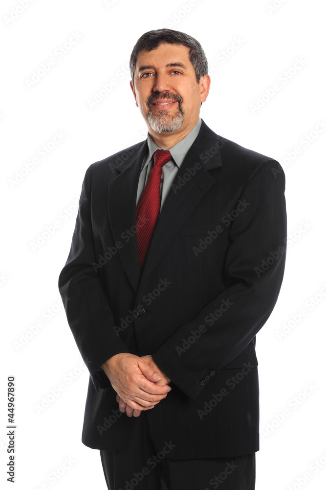 Hispanic Businessman Smiling Hispanic Businessman Smiling