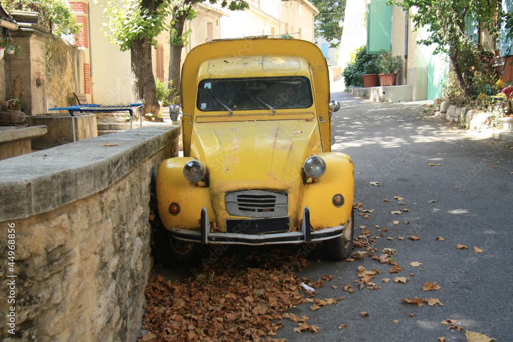 Fototapeta premium Vintage French Car