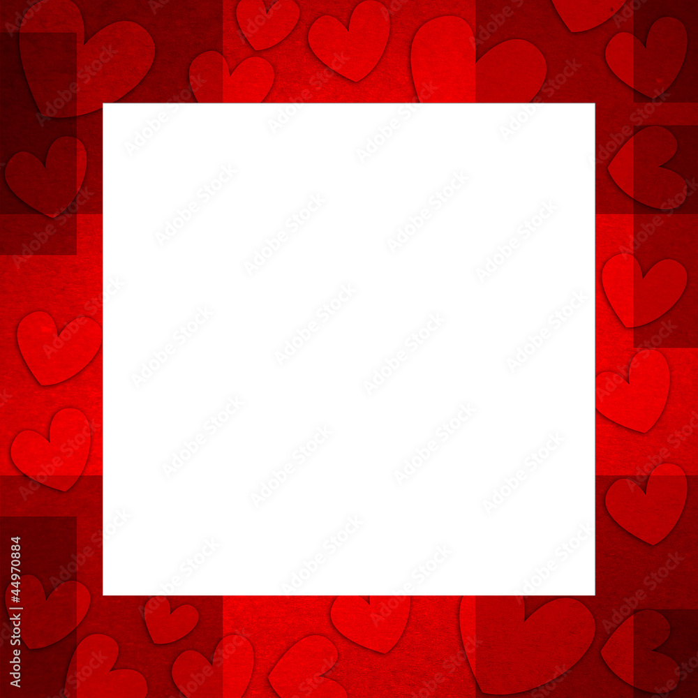 red grange frame with hearts for design red grange frame with hearts for design