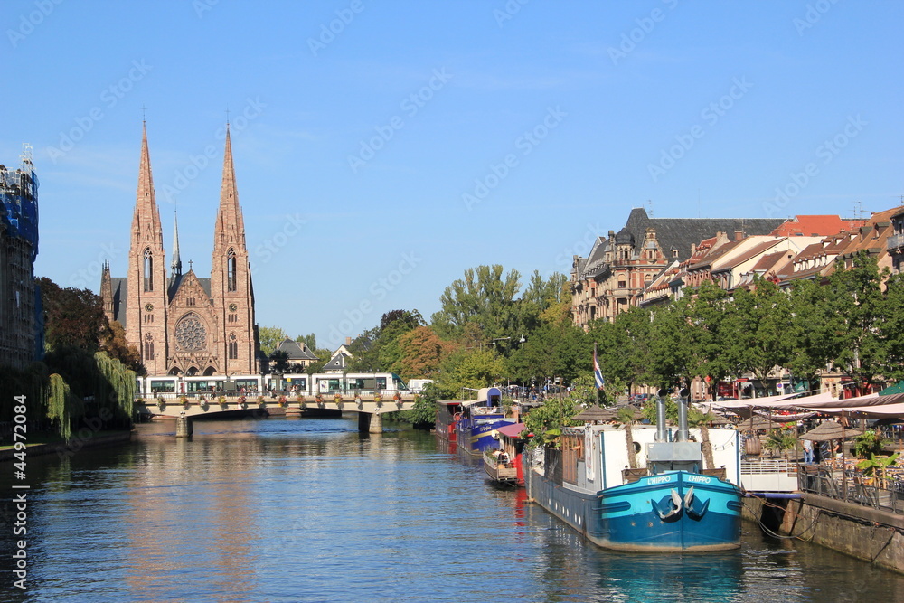 Strasbourg et l'Ill