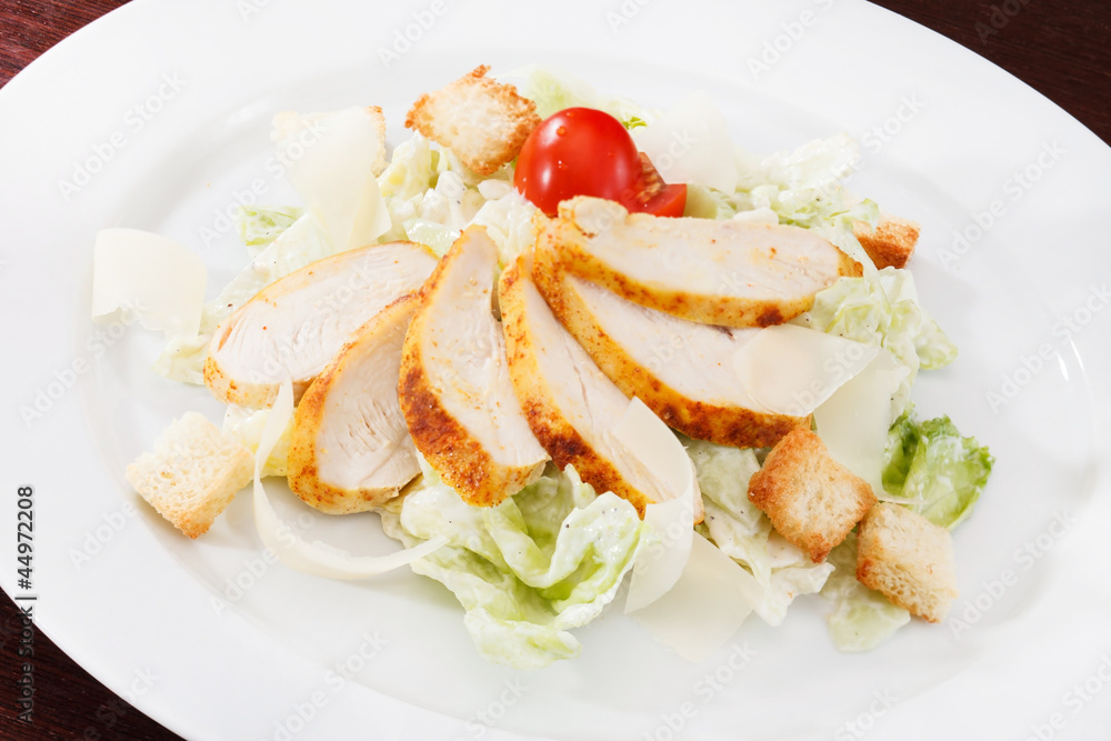 Chicken Caesar salad